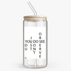 Банка с бамбуковой крышкой