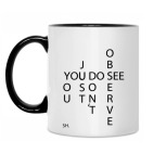 Кружка двухцветная