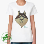 Женская футболка органик