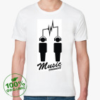 Мужская футболка органик