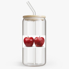 Банка с бамбуковой крышкой