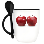 Кружка с ложкой