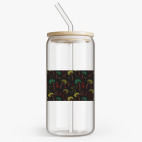 Банка с бамбуковой крышкой