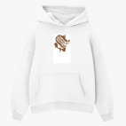 Толстовка худи оверсайз