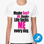 Женская спортивная футболка