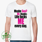 Мужская футболка органик