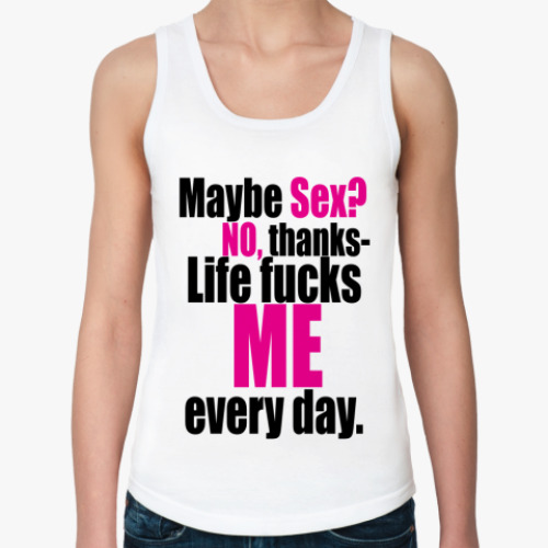 Женская майка SEX