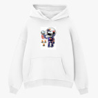 Толстовка худи оверсайз