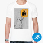 Мужская спортивная футболка