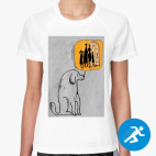 Женская спортивная футболка