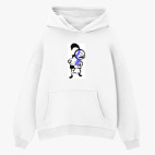 Толстовка худи оверсайз