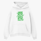 Толстовка худи оверсайз