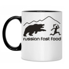 Кружка двухцветная