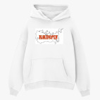 Толстовка худи оверсайз