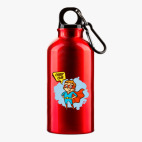 Металлическая бутылка 400 мл UV-DTF