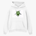 Толстовка худи оверсайз