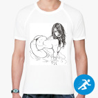 Мужская спортивная футболка