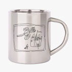 Кружка металлическая