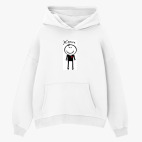 Толстовка худи оверсайз