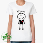 Женская футболка органик