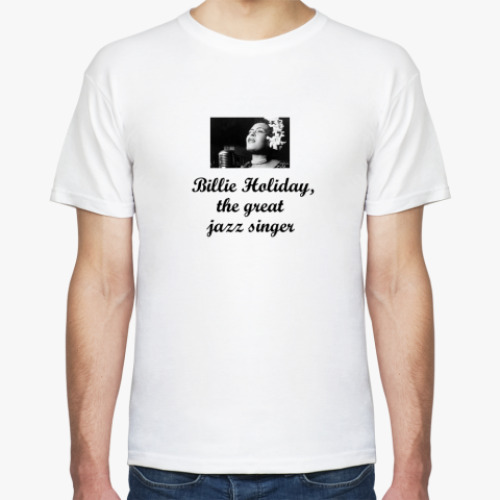 Футболка  'Билли Холидэй'