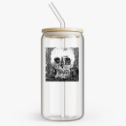 Банка с бамбуковой крышкой