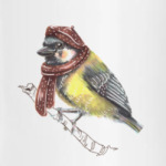 маленькая птица (синица)