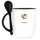 Кружка с ложкой