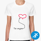 Женская спортивная футболка