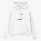 Толстовка худи оверсайз