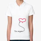 Женская рубашка поло