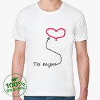 Мужская футболка органик