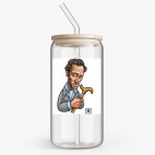 Банка с бамбуковой крышкой