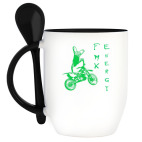 Кружка с ложкой