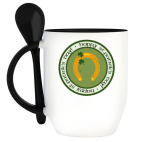 Кружка с ложкой