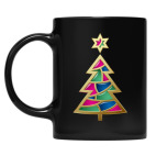 Кружка цветная UV-DTF