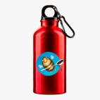 Металлическая бутылка 400 мл UV-DTF