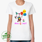 Женская футболка органик