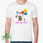 Мужская футболка органик