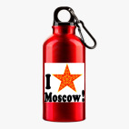 Металлическая бутылка 400 мл UV-DTF