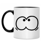 Кружка двухцветная