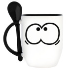 Кружка с ложкой