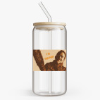 Банка с бамбуковой крышкой