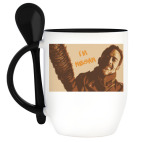 Кружка с ложкой