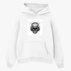 Толстовка худи оверсайз