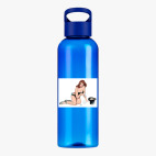 Прозрачная спортивная бутылка