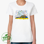 Женская футболка органик