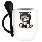 Кружка с ложкой