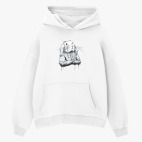 Толстовка худи оверсайз