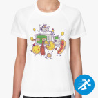 Женская спортивная футболка